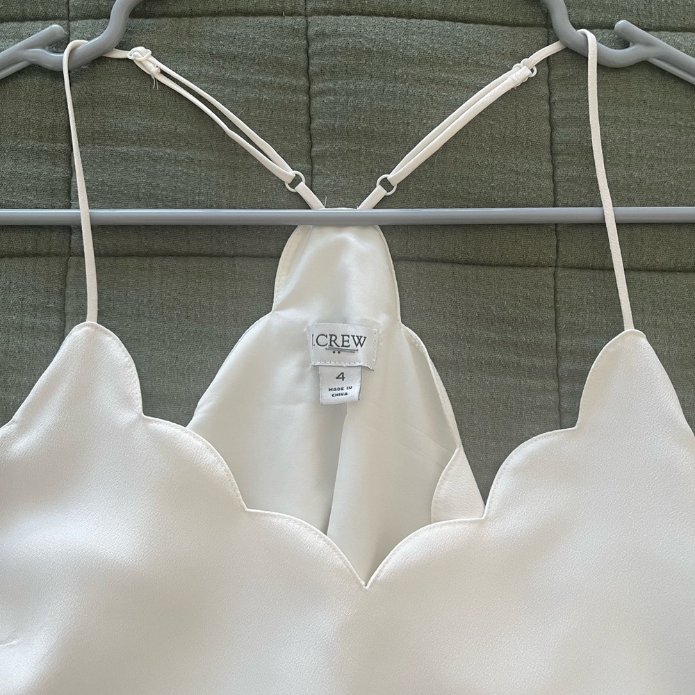J.Crew Scalloped Cami - Picture 6 of 6